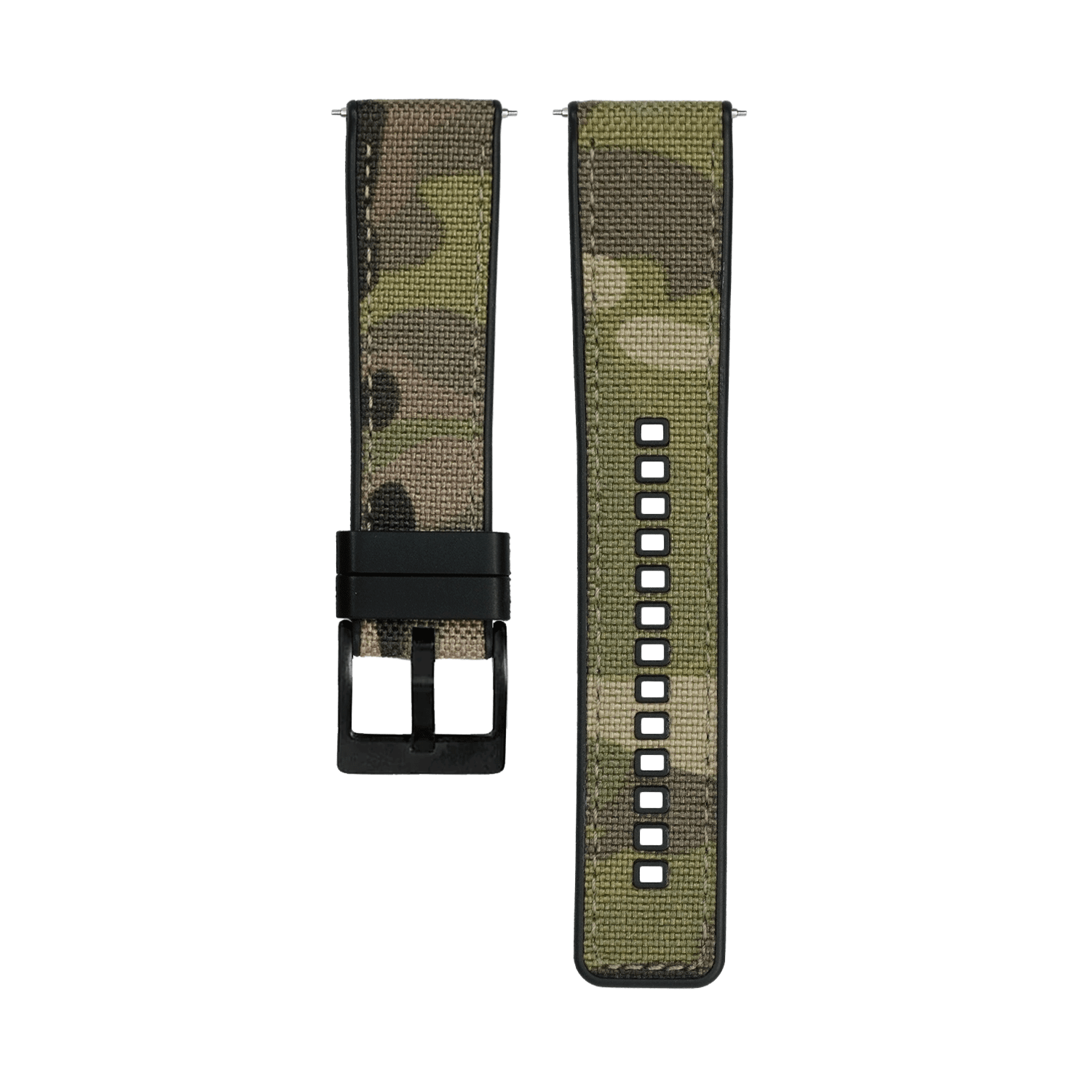 Canvas & Rubber Camo Green