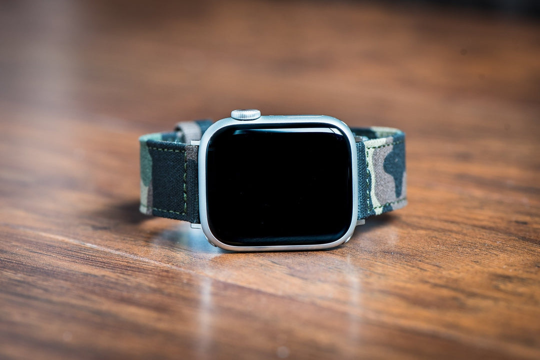 CanvaSoft 2.0 Band - For Apple Watch - Camo - BluShark Straps
