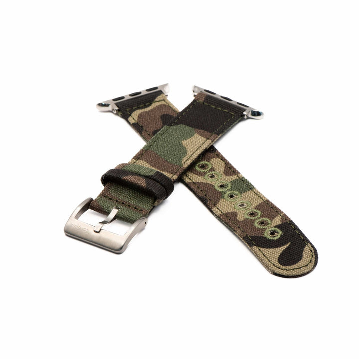 CanvaSoft 2.0 Band - For Apple Watch - Camo - BluShark Straps
