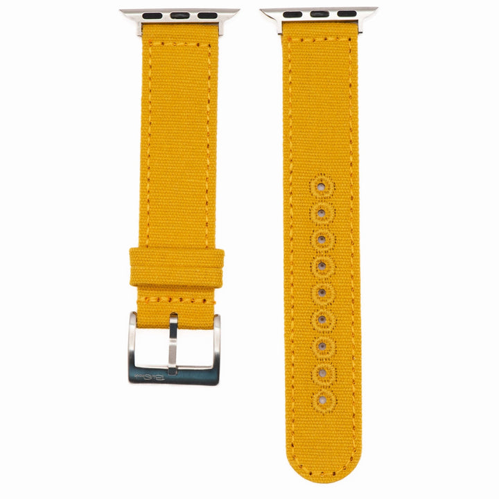 CanvaSoft 2.0 Band - For Apple Watch - Mustard Yellow - BluShark Straps