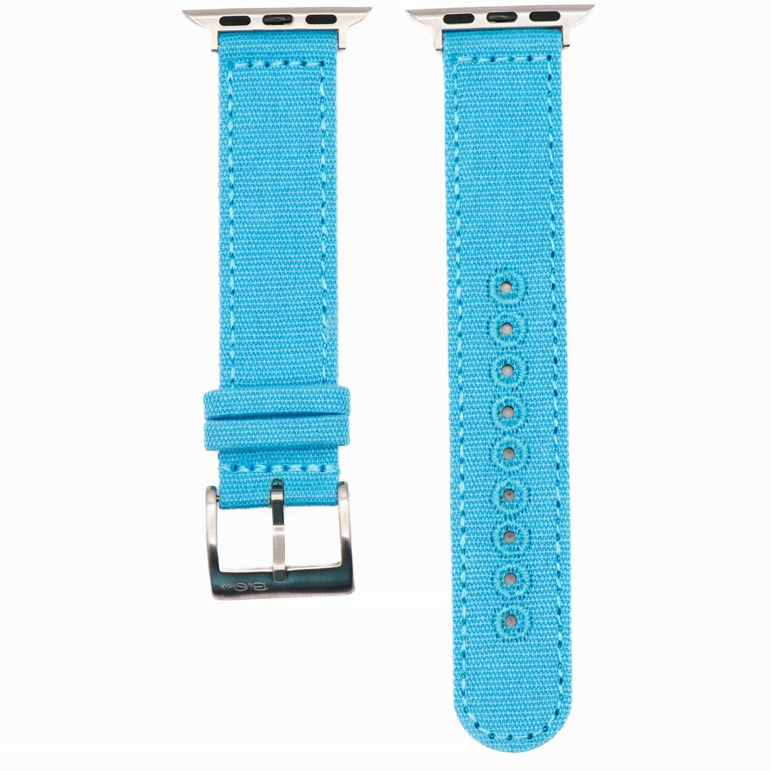 CanvaSoft 2.0 Band - For Apple Watch - Sky Blue - BluShark Straps