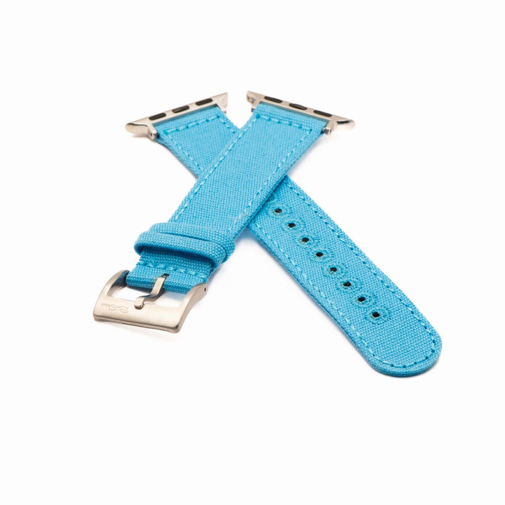 CanvaSoft 2.0 Band - For Apple Watch - Sky Blue - BluShark Straps