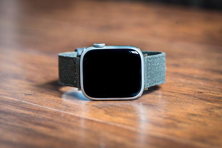 CanvaSoft 2.0 Band - For Apple Watch - Slate Gray - BluShark Straps