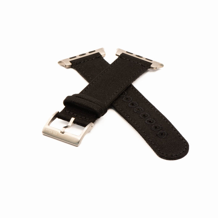 CanvaSoft 2.0 Band - For Apple Watch ULTRA - Black - BluShark Straps