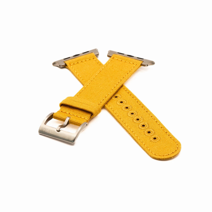 CanvaSoft 2.0 Band - For Apple Watch ULTRA - Mustard Yellow - BluShark Straps