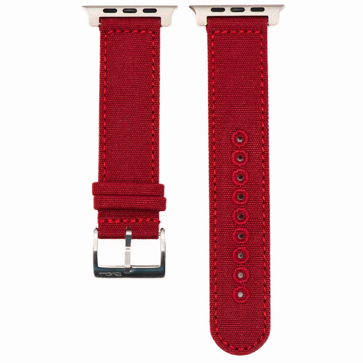 CanvaSoft 2.0 Band - For Apple Watch ULTRA - Red - BluShark Straps