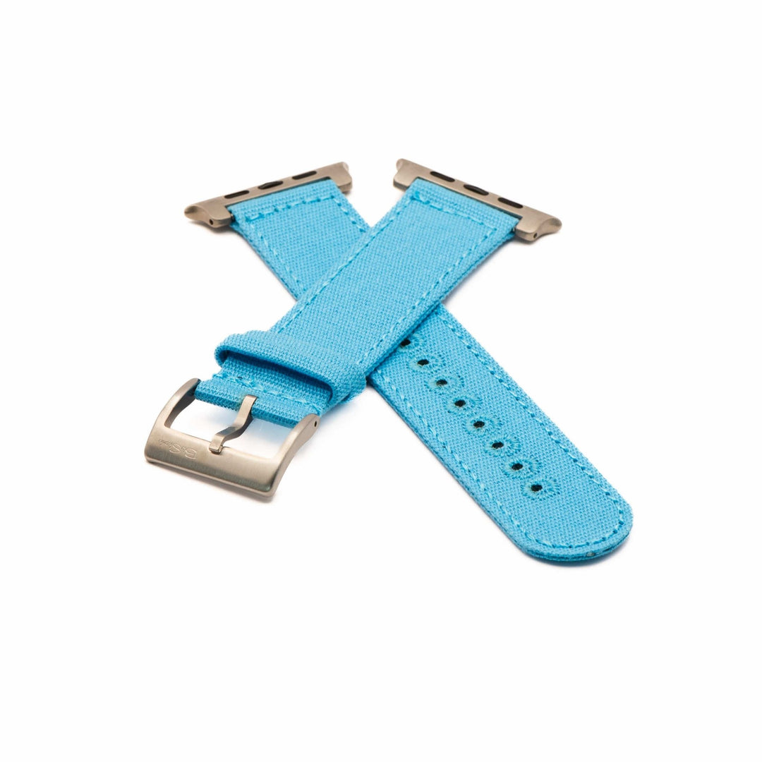 CanvaSoft 2.0 Band - For Apple Watch ULTRA - Sky Blue - BluShark Straps