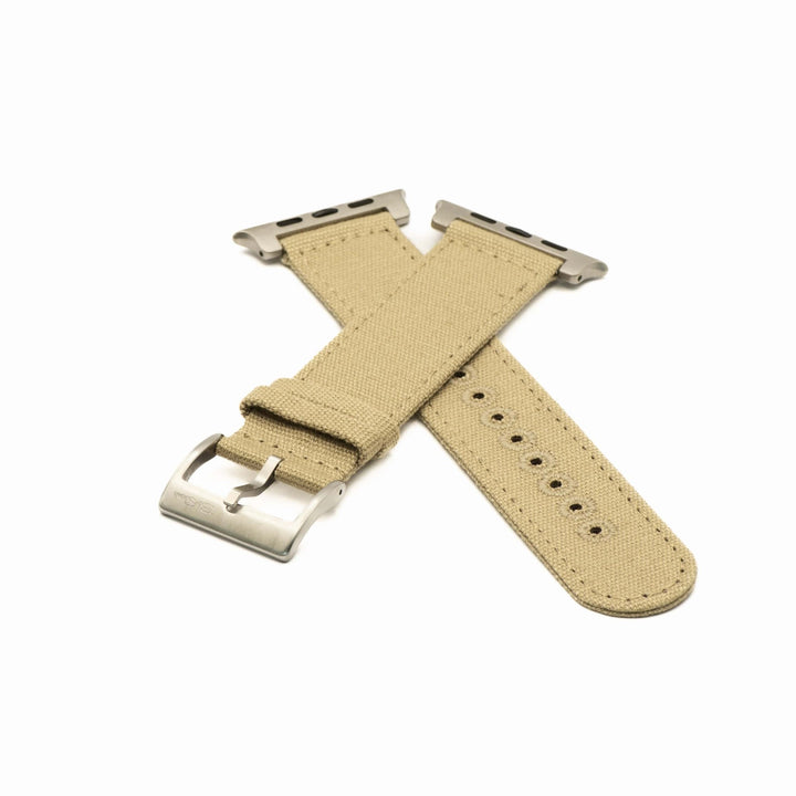 CanvaSoft 2.0 Band - For Apple Watch ULTRA - Tan - BluShark Straps