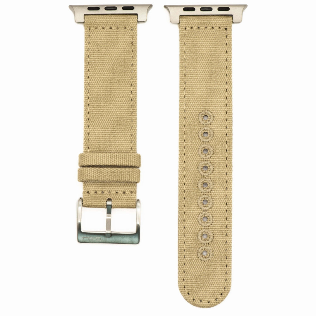 CanvaSoft 2.0 Band - For Apple Watch ULTRA - Tan - BluShark Straps