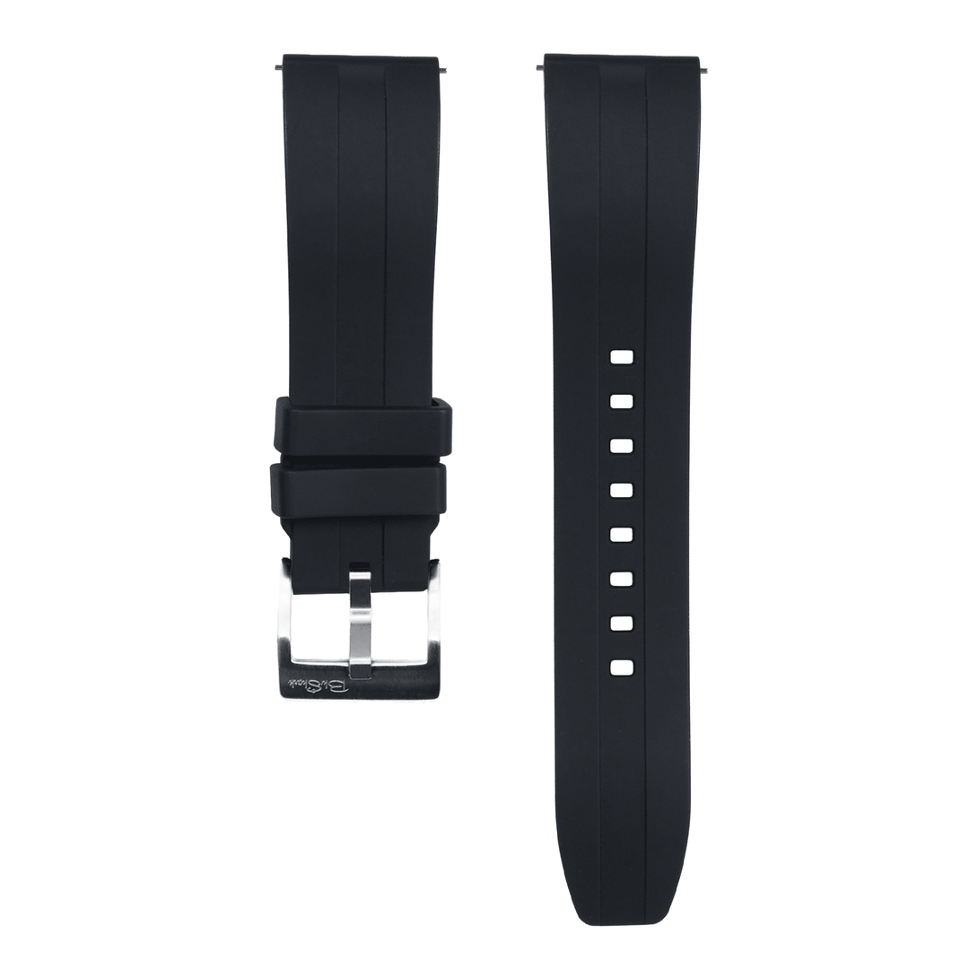 Channel Rubber - Black - BluShark Straps