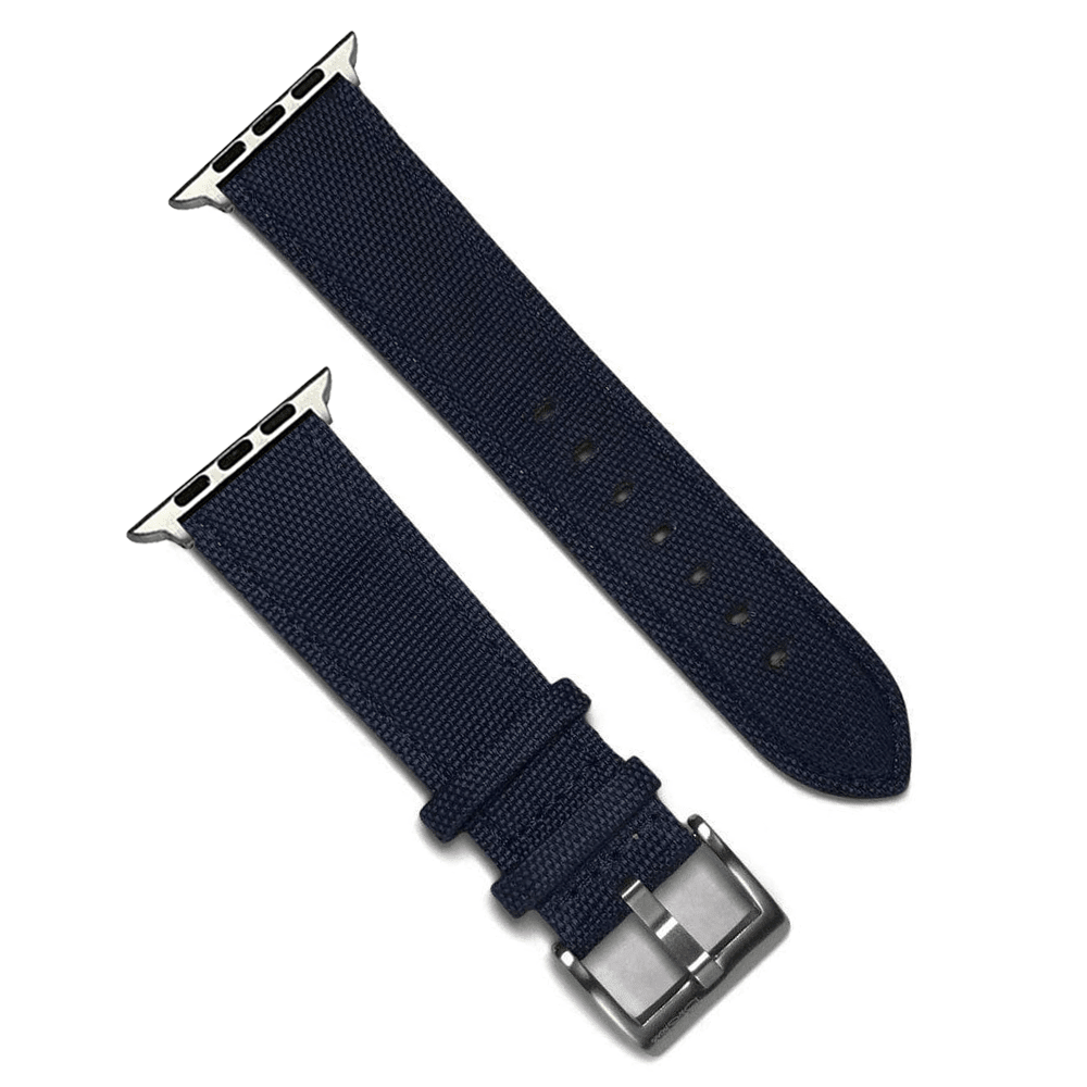 Cordura Band - For Apple Watch - Navy Blue - BluShark Straps