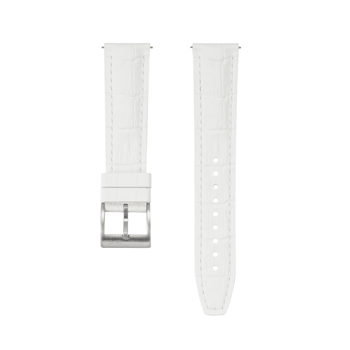 Croc Rubber - White with White - BluShark Straps