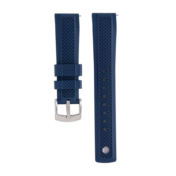 Crosshatch Rubber - Blue - BluShark Straps