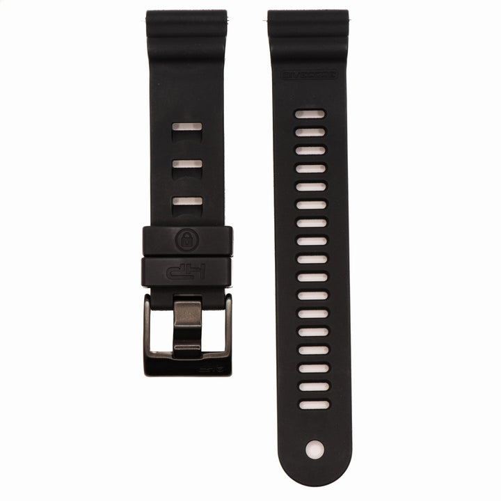 Divecore - American FKM - HP Professional Diving Watch Strap - Black - BluShark Straps