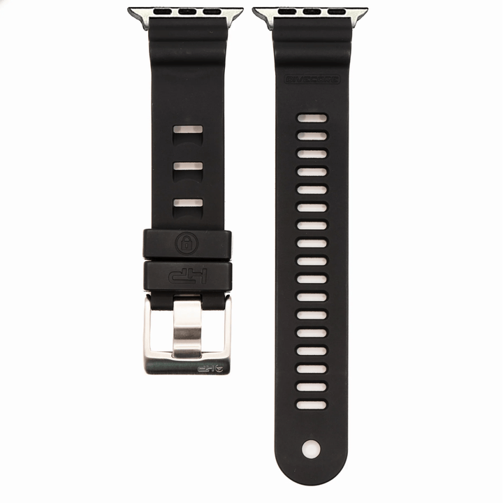 Divecore Apple Band DiveCore HP Apple Band - Divecore - American FKM - HP Professional Diving Watch Strap - Black