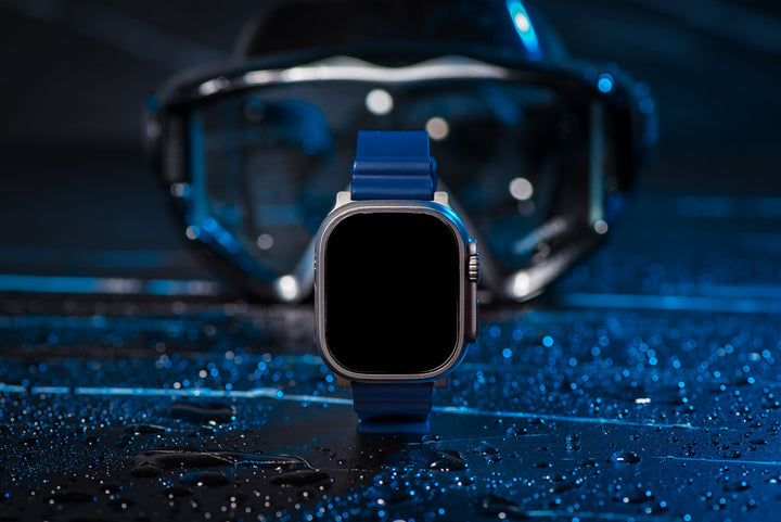 Divecore Apple Band ULTRA DiveCore HP Apple Watch ULTRA/ULTRA2 Apple Band ULTRA - Divecore - American FKM - HP Professional Diving Watch Strap - Blue