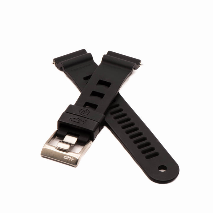 Divecore DiveCore HP Divecore - American FKM - HP Professional Diving Watch Strap - Black