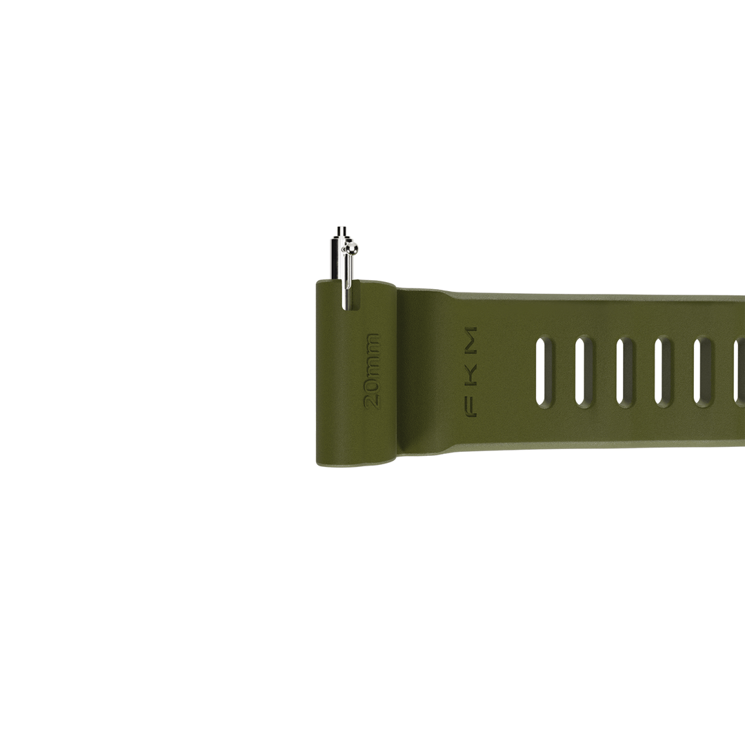 Divecore DiveCore HP Divecore - American FKM - HP Professional Diving Watch Strap - Olive SBWC