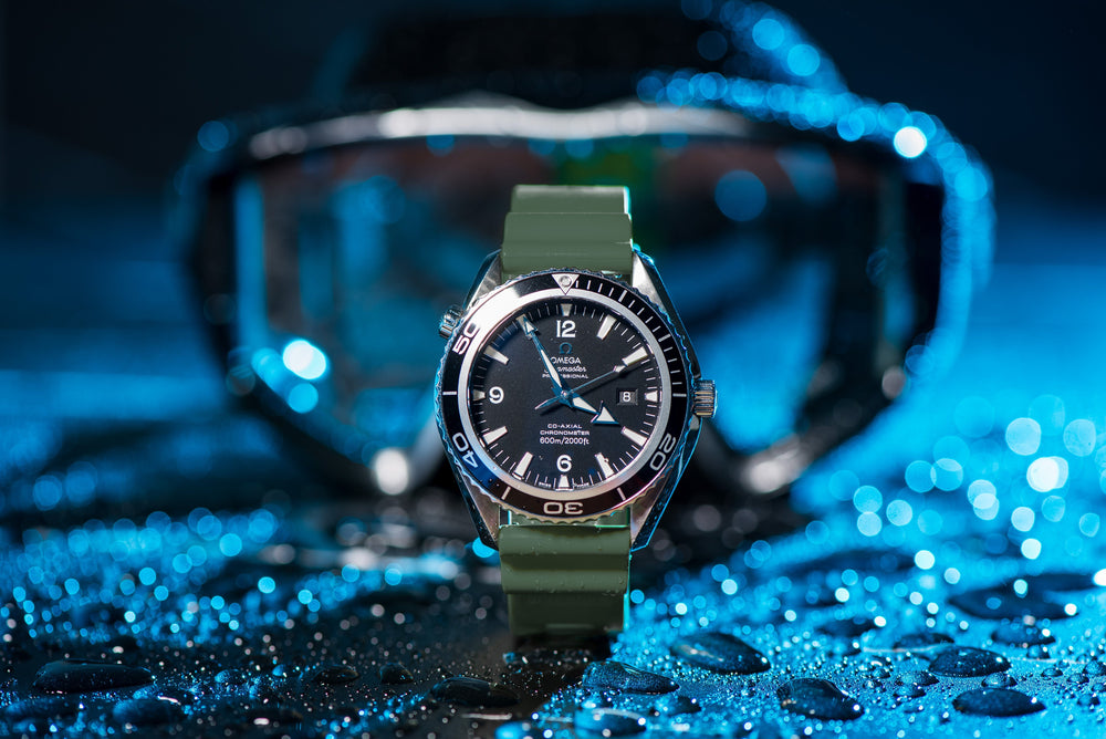 Divecore DiveCore HP Divecore - American FKM - HP Professional Diving Watch Strap - Olive SBWC