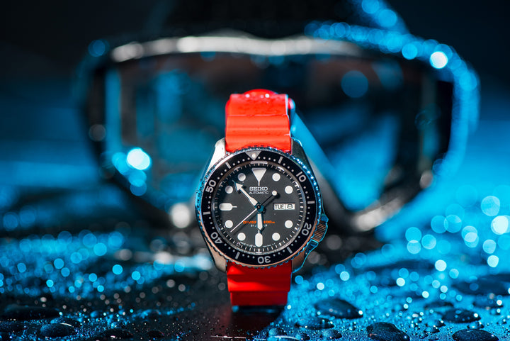 Divecore DiveCore HP Divecore - American FKM - HP Professional Diving Watch Strap - Orange