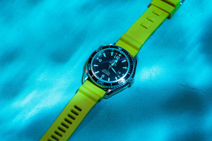 Divecore DiveCore HP Divecore - American FKM - HP Professional Diving Watch Strap - Yellow