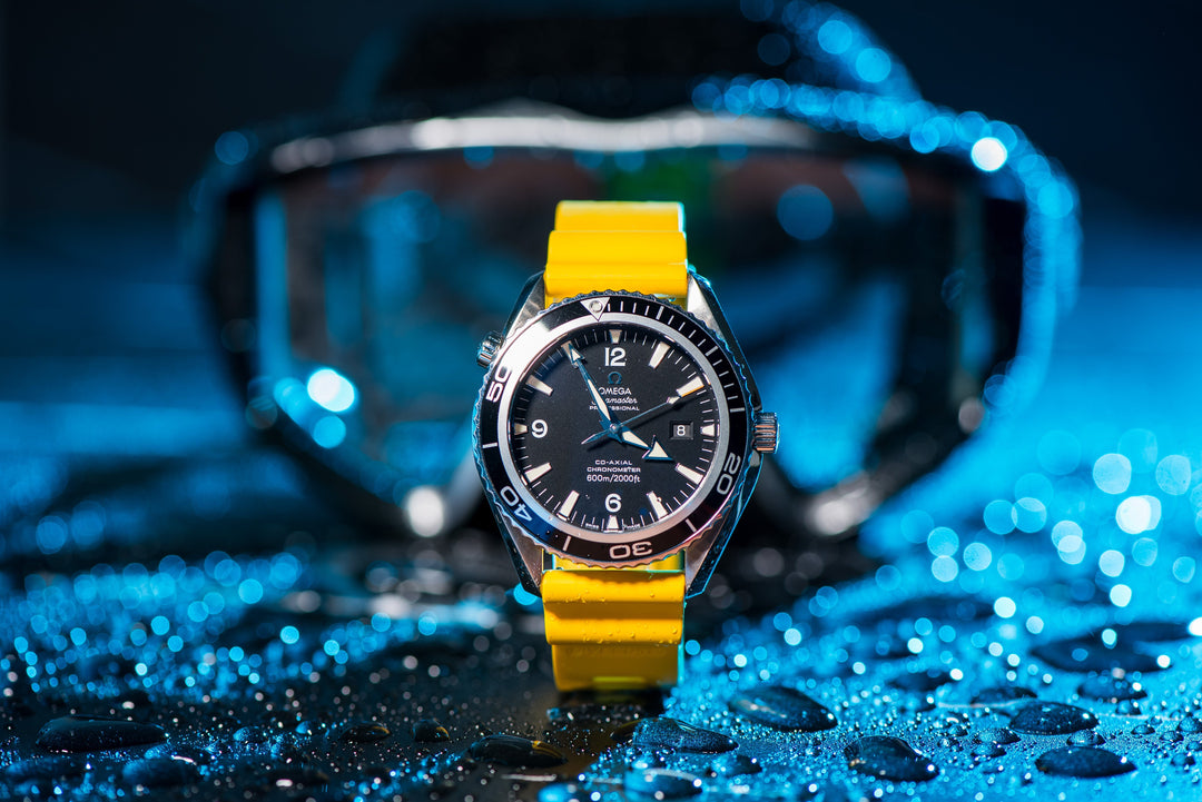 Divecore DiveCore HP Divecore - American FKM - HP Professional Diving Watch Strap - Yellow