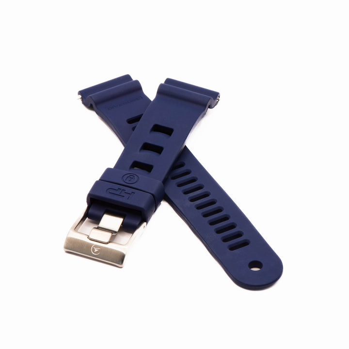 Divecore DiveCore HP Divecore - FKM Rubber HP Professional Diving Watch Strap - Blue