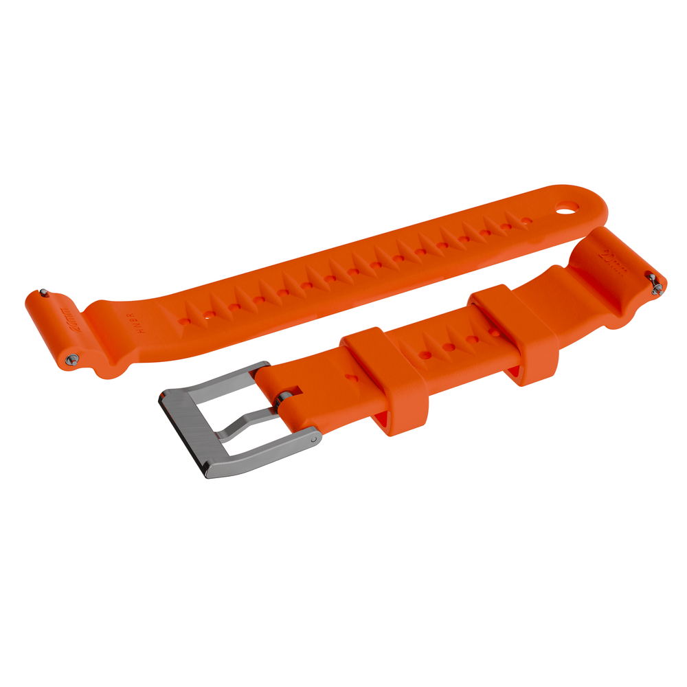 Divecore - HNBR Rubber - WFL Professional Diving Watch Strap - Orange - BluShark Straps