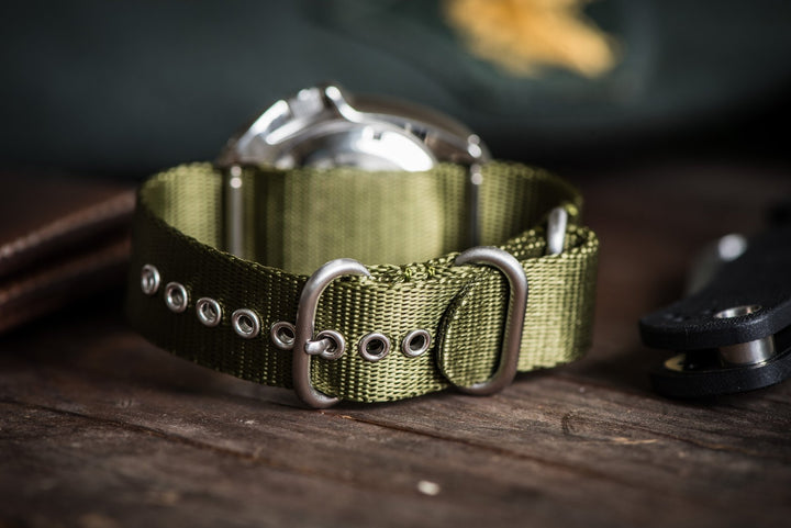 Green Pass - Through Bundle: Premium 4 - Pack of Watch Straps - BluShark Straps