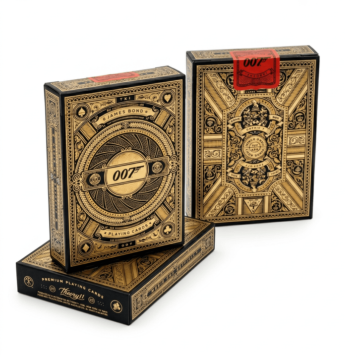 James Bond 007 Premium Playing Cards by Theory11 - BluShark Straps