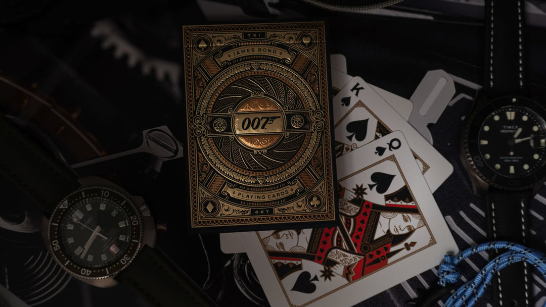 James Bond 007 Premium Playing Cards by Theory11 - BluShark Straps