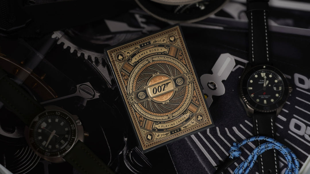 James Bond 007 Premium Playing Cards by Theory11 - BluShark Straps