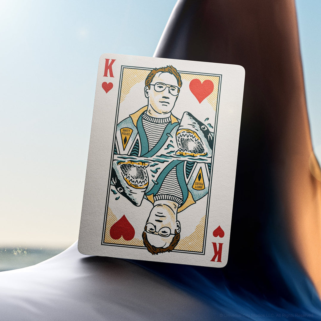 JAWS 50th Anniversary Playing Cards - BluShark Straps