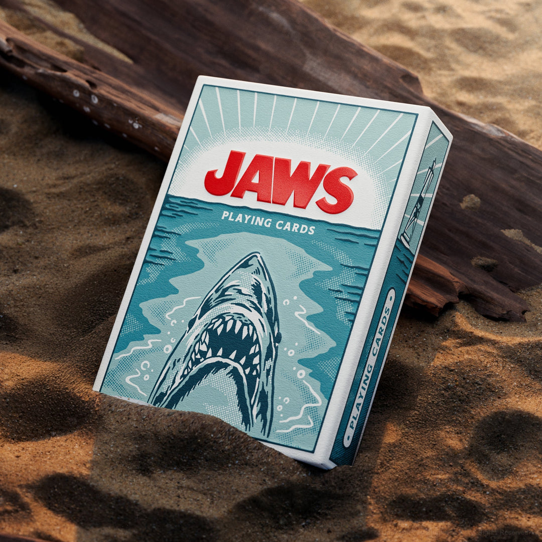 JAWS 50th Anniversary Playing Cards - BluShark Straps