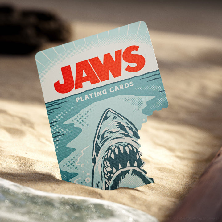JAWS 50th Anniversary Playing Cards - BluShark Straps