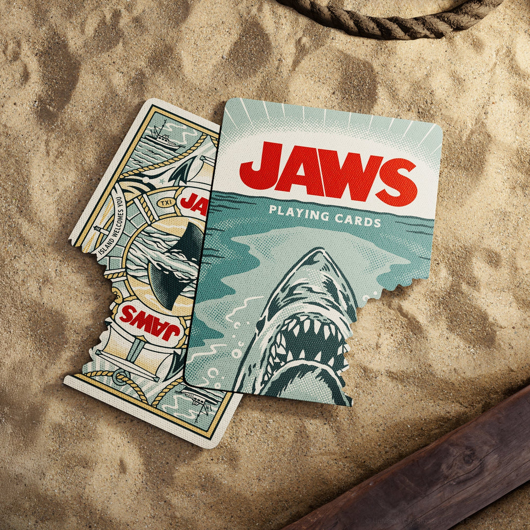 JAWS 50th Anniversary Playing Cards - BluShark Straps
