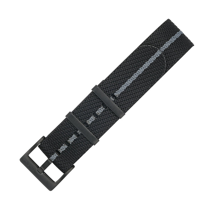 Knit Weave - Black & Stone - BluShark Straps