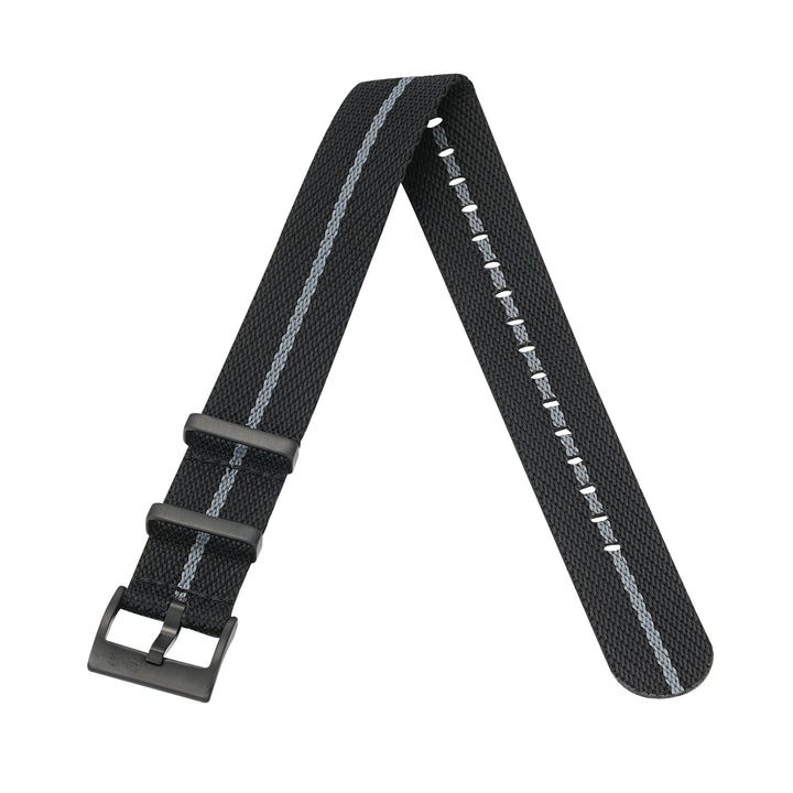 Knit Weave - Black & Stone - BluShark Straps