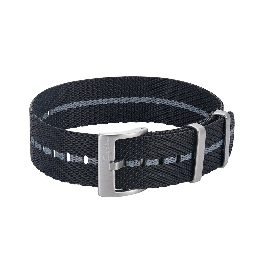 Knit Weave - Black & Stone - BluShark Straps