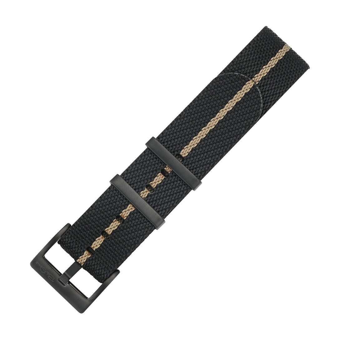 Knit Weave - Black & Tan - BluShark Straps