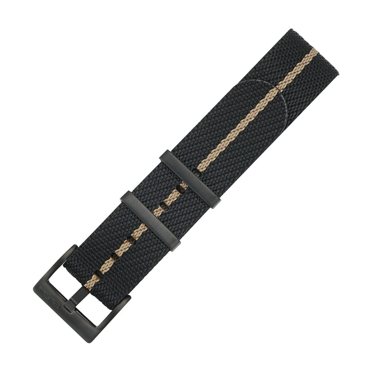 Knit Weave - Black & Tan - BluShark Straps