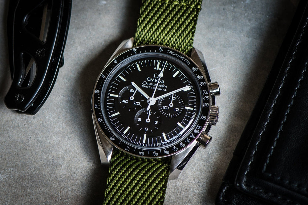 Knit Weave - Bonsai Green - BluShark Straps
