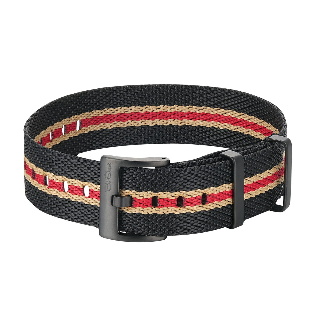 Knit Weave - Burnout Black - BluShark Straps