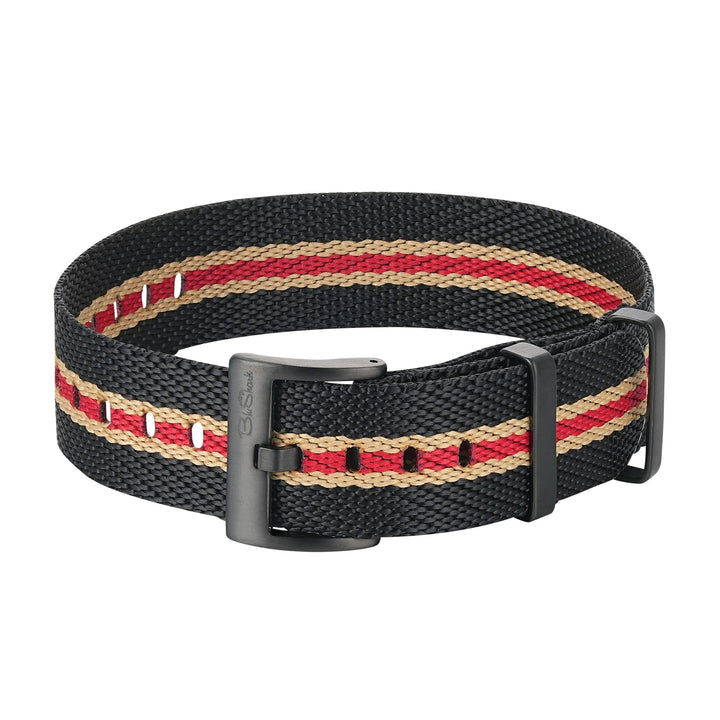 Knit Weave - Burnout Black - BluShark Straps