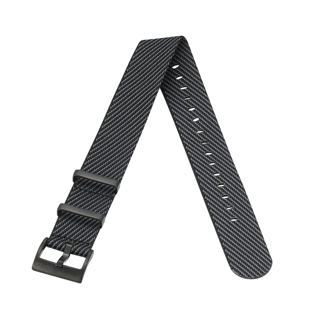 Knit Weave - Charcoal - BluShark Straps