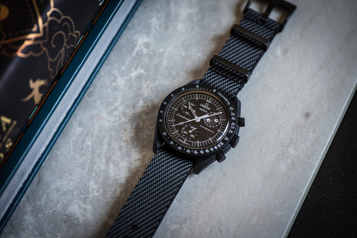 Knit Weave - Charcoal - BluShark Straps