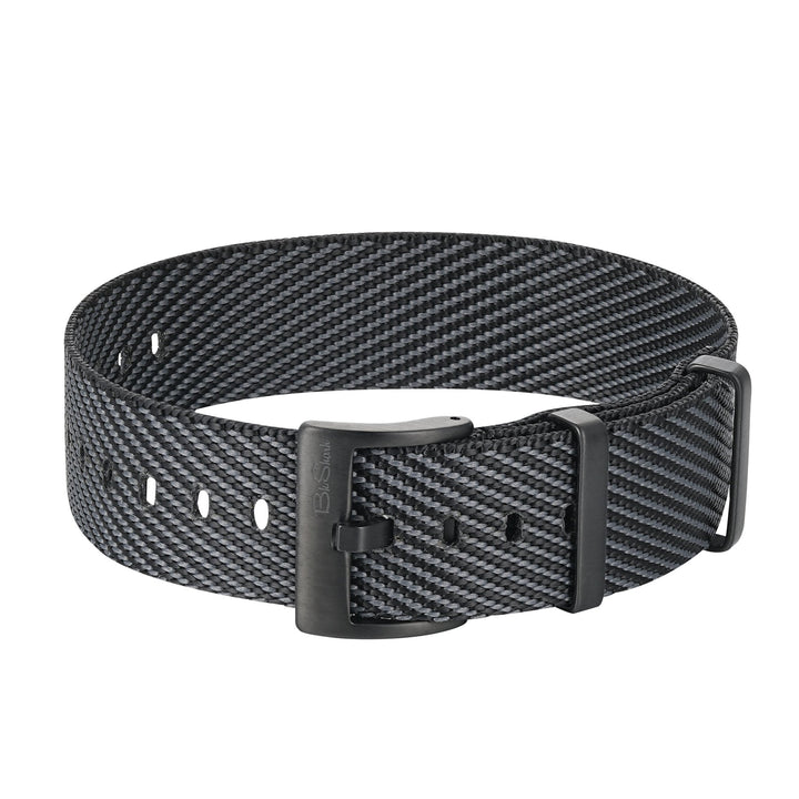 Knit Weave - Charcoal - BluShark Straps