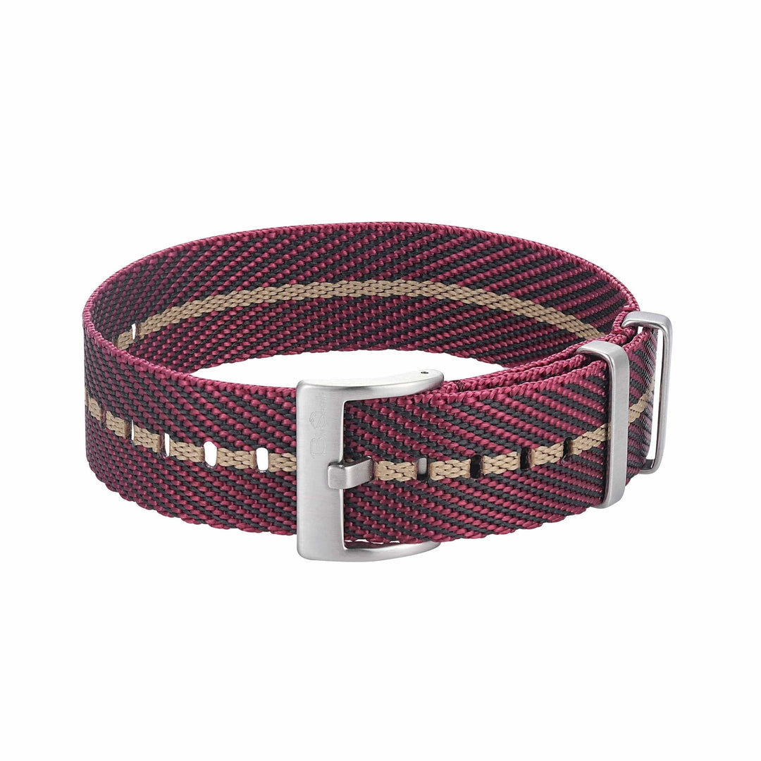 Knit Weave - Garnet - BluShark Straps