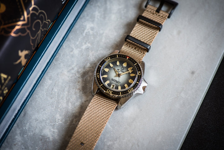 Knit Weave - Khaki - BluShark Straps