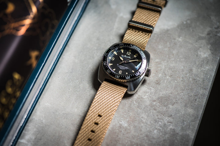 Knit Weave - Khaki - BluShark Straps